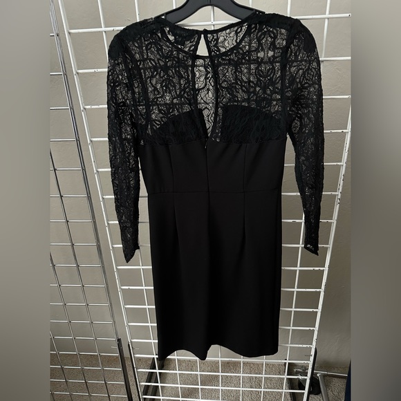 Sabie black dress with lace detail - Picture 4 of 7